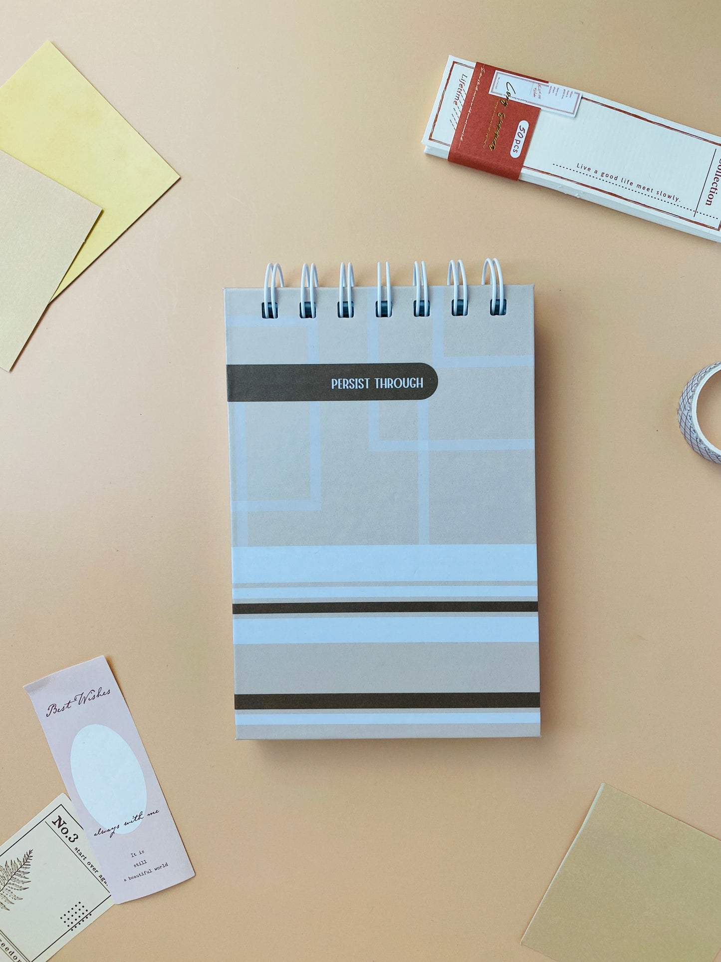 Persist Through Notebook - A6 (10x15cm | 80GSM | 100 leaves
