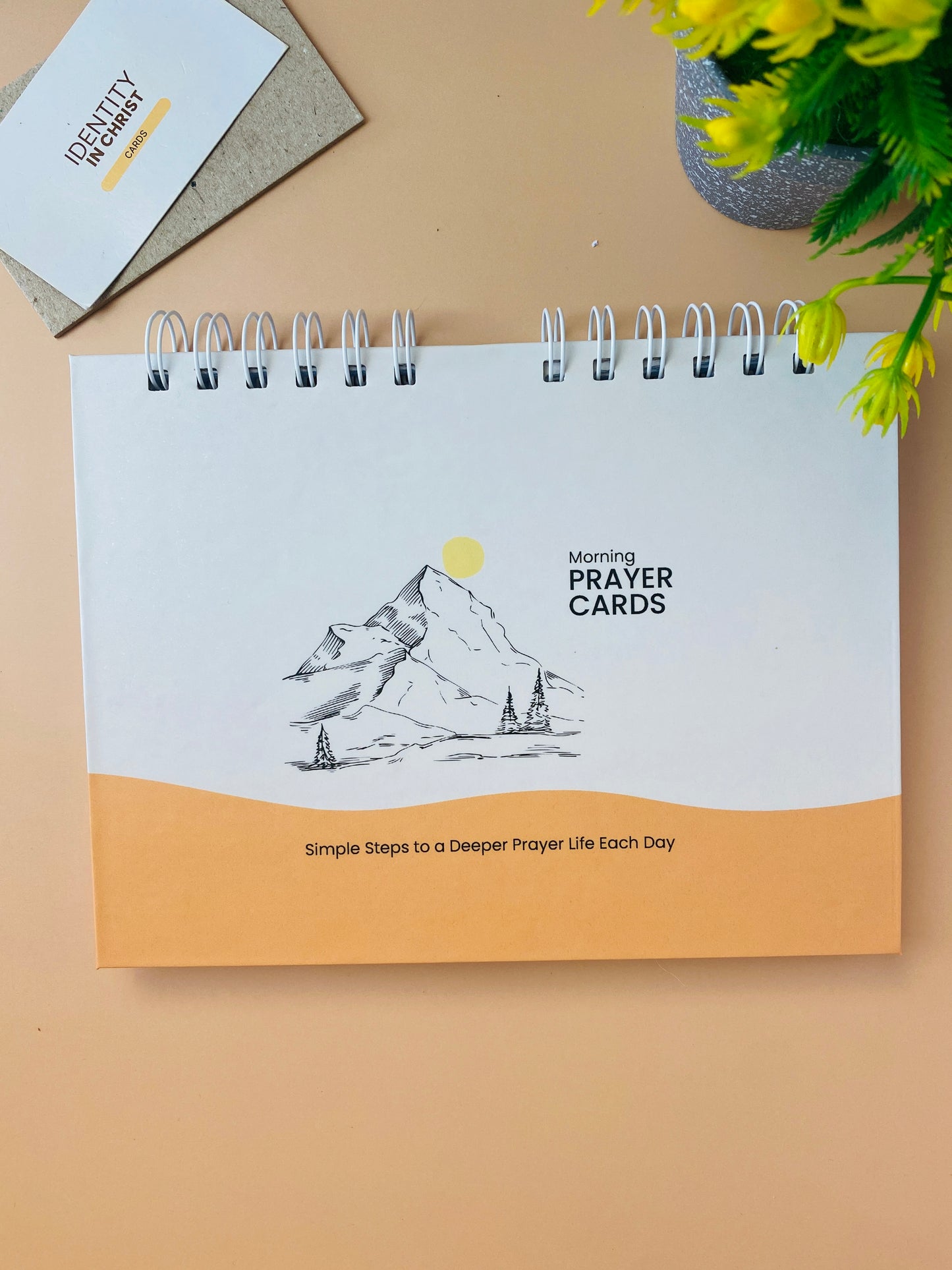 Morning Prayer Cards | 50 Cards | Pink, Orange, Blue