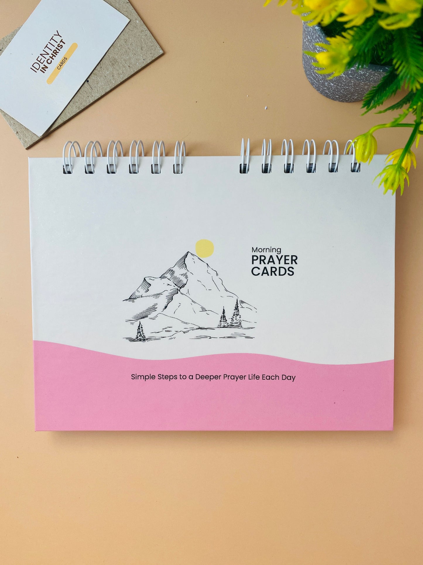 Morning Prayer Cards | 50 Cards | Pink, Orange, Blue