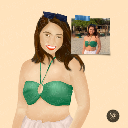 Digital Portraits - Hand Drawn