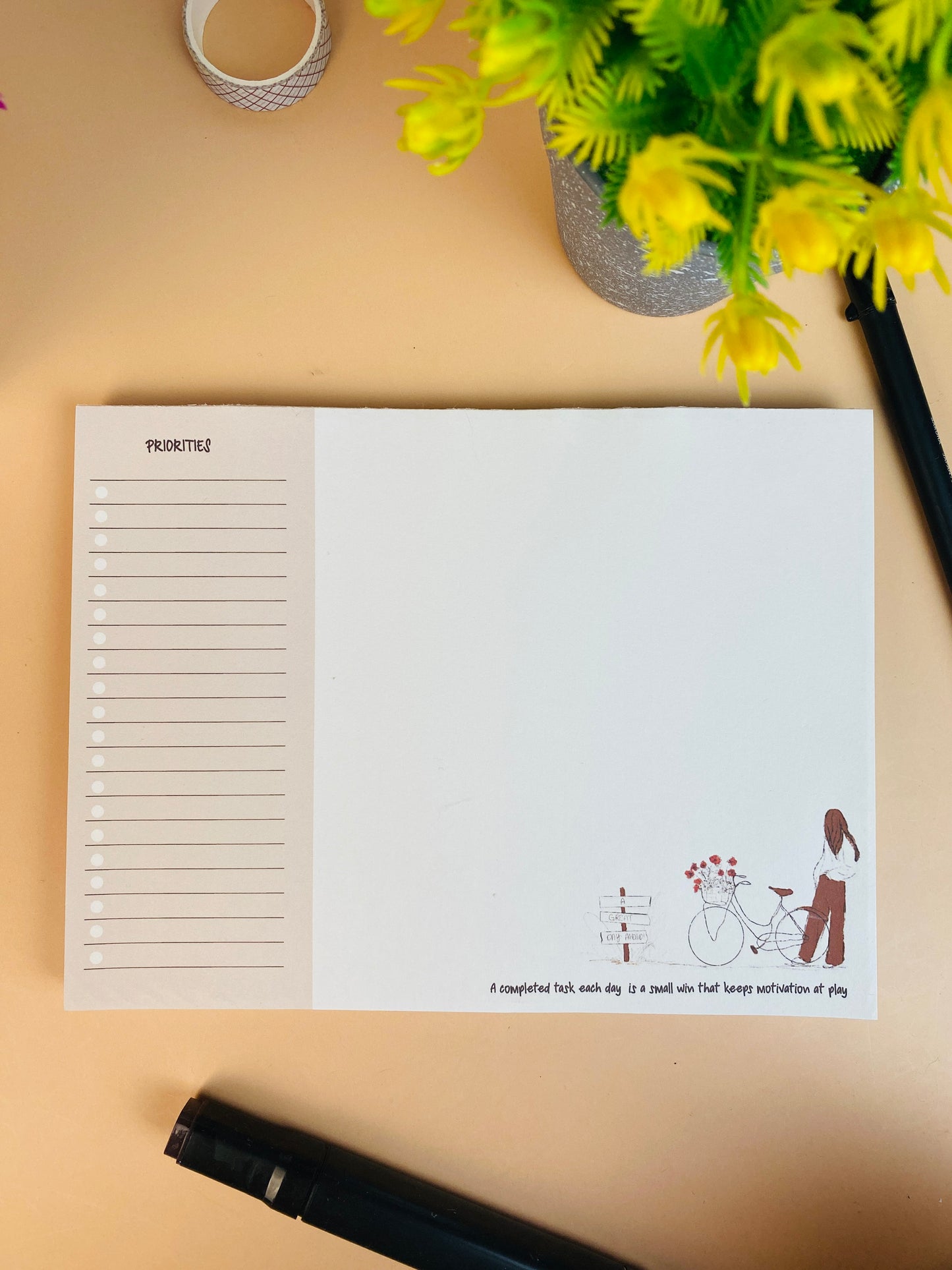 Notepad (Motivation at Play) - Brown